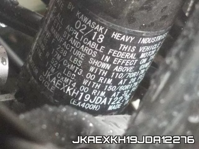 JKAEXKH19JDA12276 фото 2