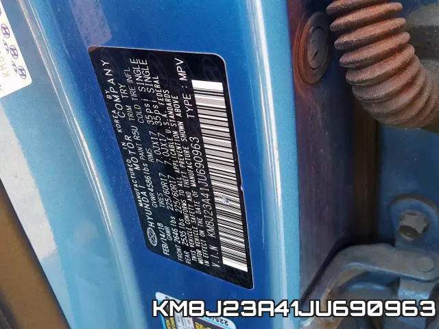 KM8J23A41JU690963 фото 2
