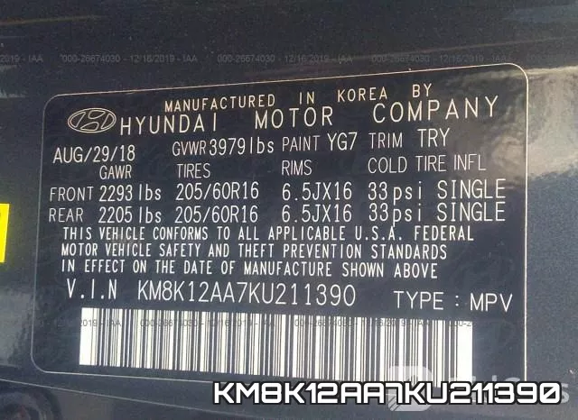 KM8K12AA7KU211390 фото 10