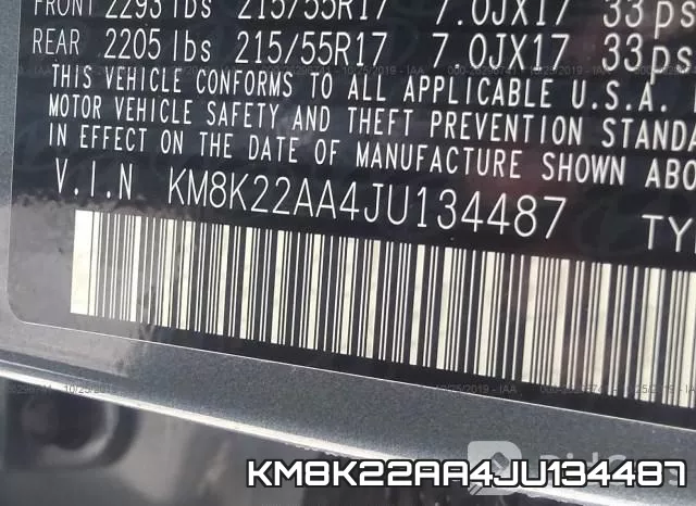KM8K22AA4JU134487 фото 10