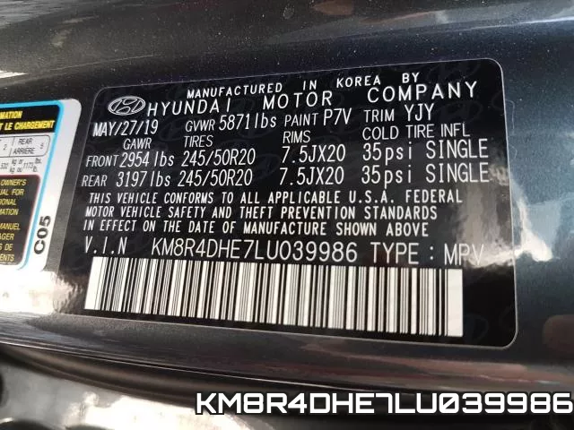 KM8R4DHE7LU039986 фото 2
