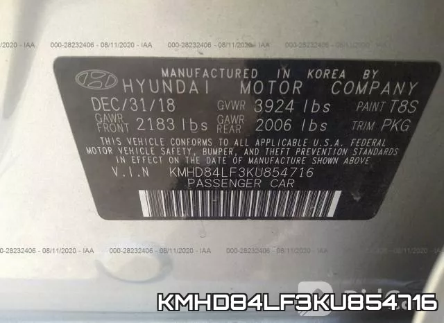 KMHD84LF3KU854716 фото 10