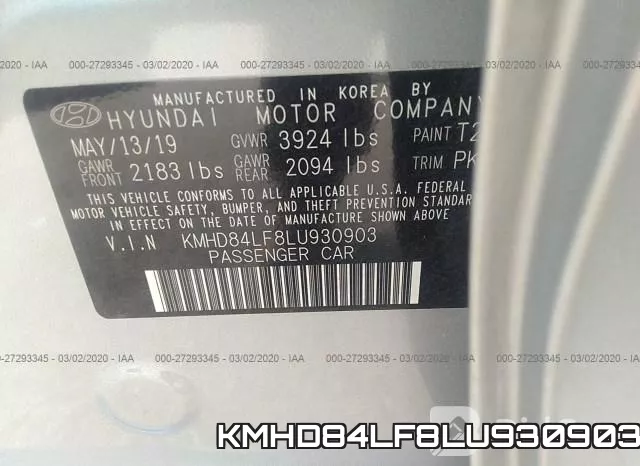 KMHD84LF8LU930903 фото 9
