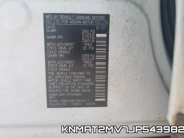KNMAT2MV7JP543982 фото 2