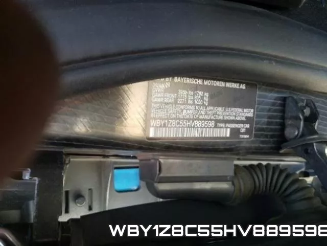 WBY1Z8C55HV889598 фото 2