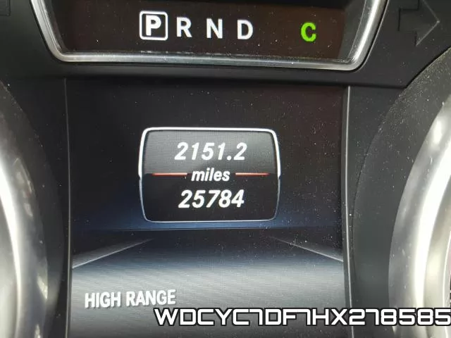 WDCYC7DF7HX278585 фото 9