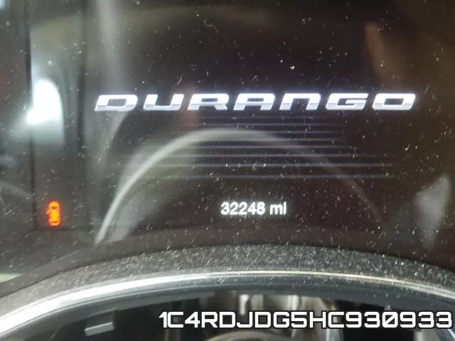 1C4RDJDG5HC930933 фото 9