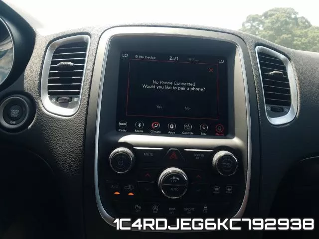 1C4RDJEG6KC792938 фото 10