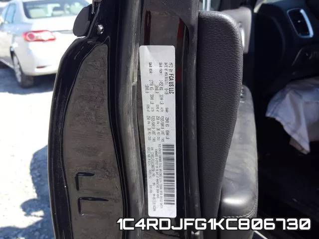1C4RDJFG1KC806730 фото 2