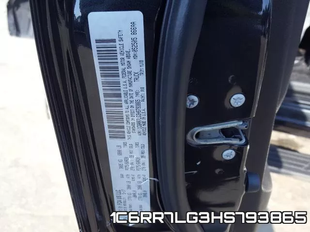 1C6RR7LG3HS793865 фото 2