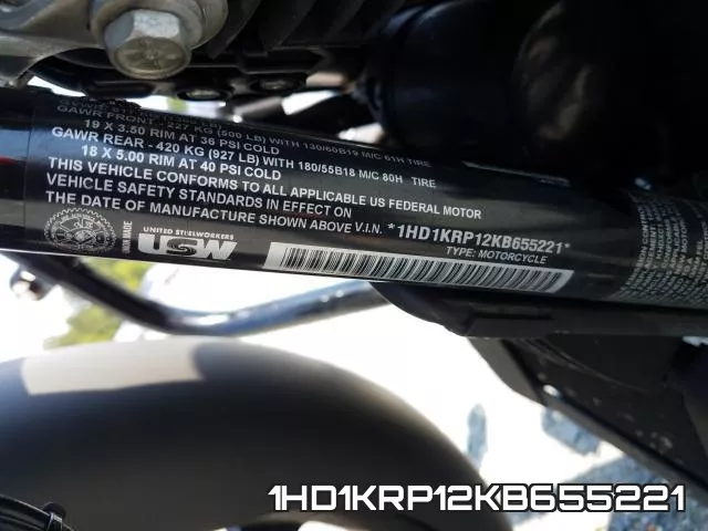 1HD1KRP12KB655221 фото 2