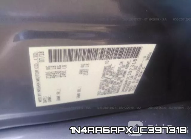 1N4AA6APXJC397318 фото 9