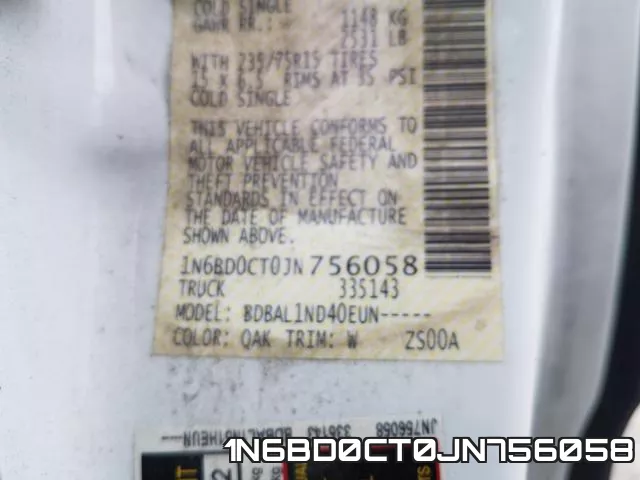 1N6BD0CT0JN756058 фото 2