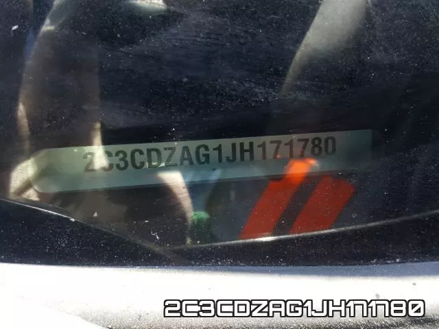2C3CDZAG1JH171780 фото 2