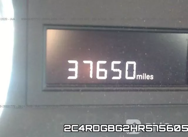 2C4RDGBG2HR575605 фото 8