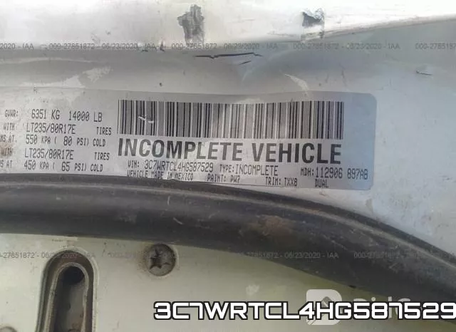 3C7WRTCL4HG587529 фото 10