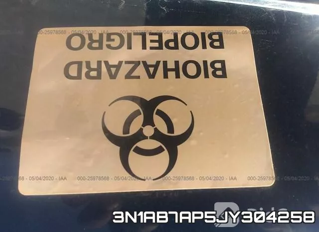 3N1AB7AP5JY304258 фото 8