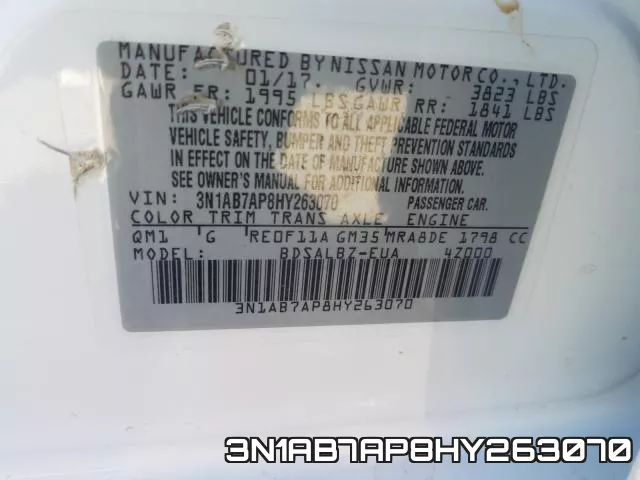 3N1AB7AP8HY263070 фото 2