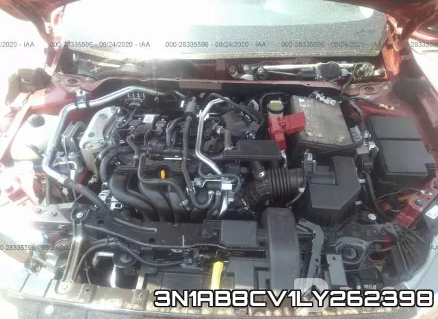 3N1AB8CV1LY262398 фото 2