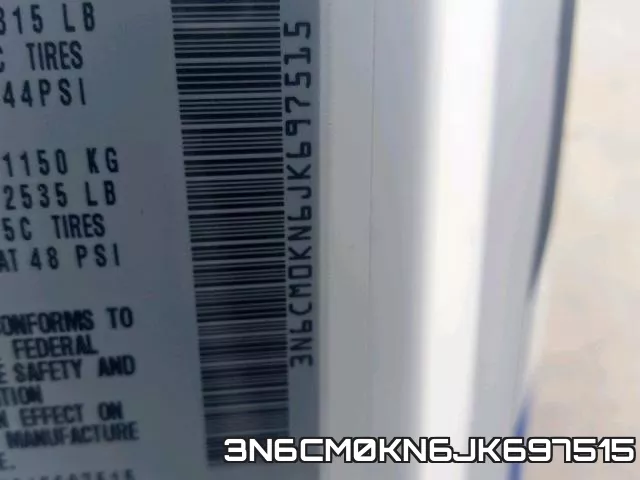 3N6CM0KN6JK697515 фото 2
