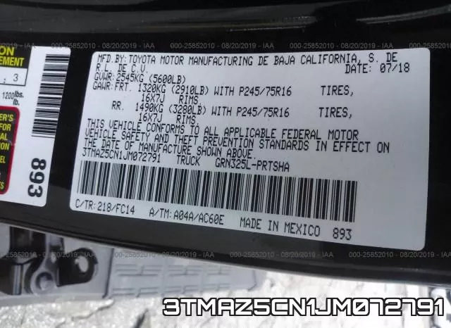 3TMAZ5CN1JM072791 фото 10
