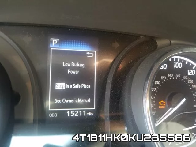 4T1B11HK0KU235586 фото 9