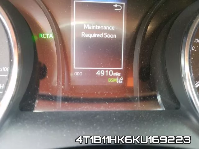 4T1B11HK6KU169223 фото 9