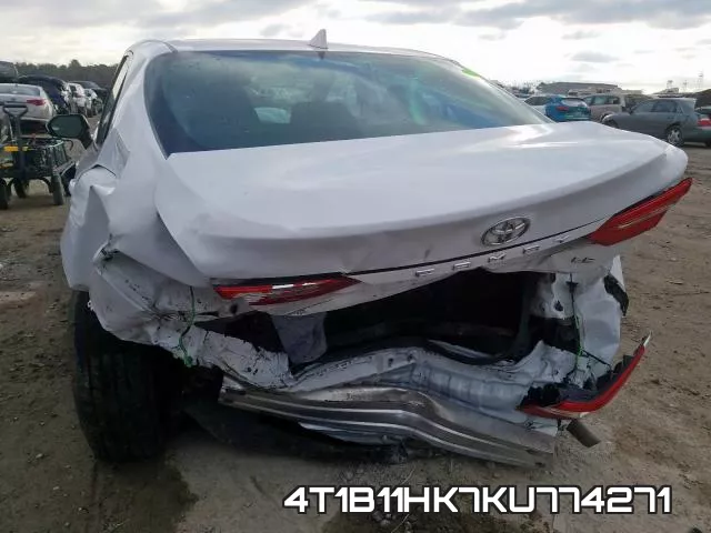4T1B11HK7KU774271 фото 10