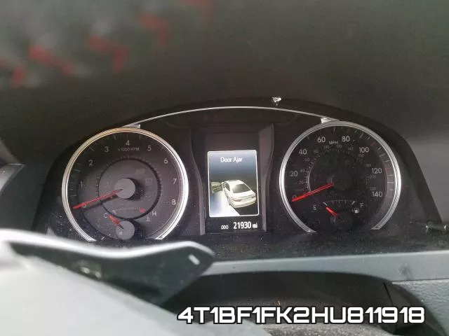 4T1BF1FK2HU811918 фото 9