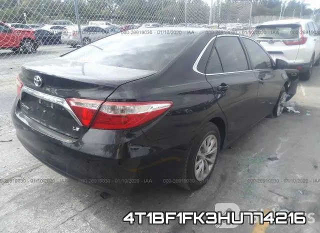 4T1BF1FK3HU774216 фото 5