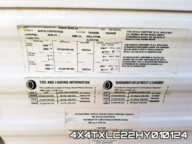 4X4TXLC22HY010124 фото 2
