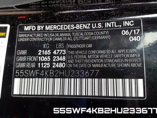 55SWF4KB2HU233677 фото 2