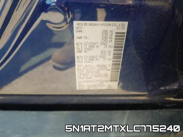 5N1AT2MTXLC775240 фото 2