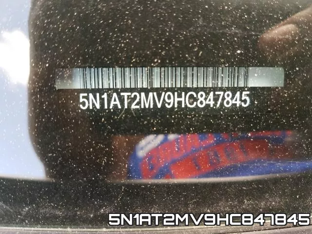5N1AT2MV9HC847845 фото 2