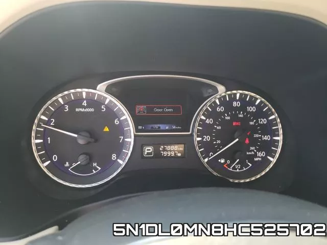 5N1DL0MN8HC525702 фото 9