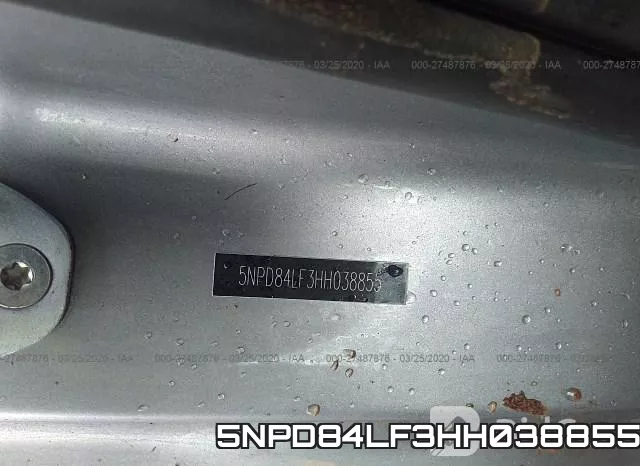 5NPD84LF3HH038855 фото 10