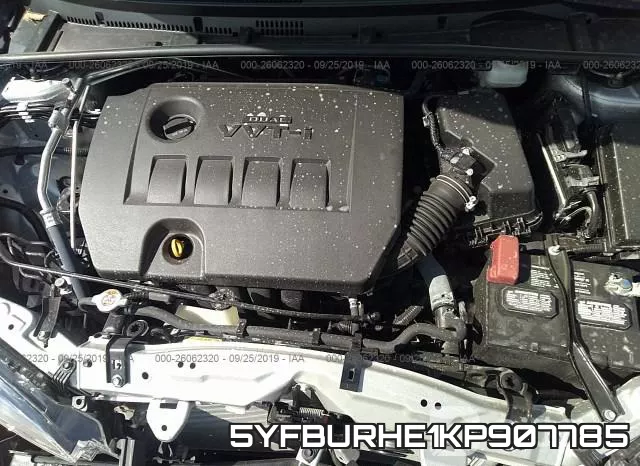 5YFBURHE1KP907785 фото 2