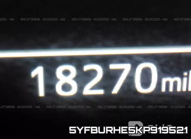 5YFBURHE5KP919521 фото 8