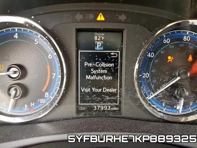5YFBURHE7KP889325 фото 9