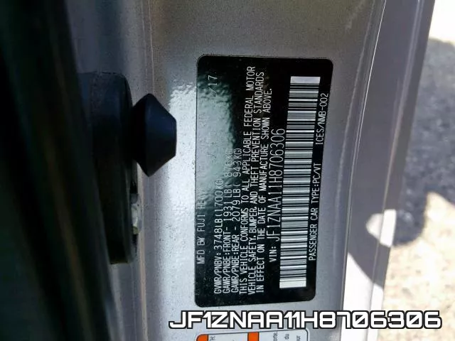 JF1ZNAA11H8706306 фото 2