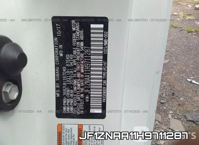 JF1ZNAA11H9711287 фото 10