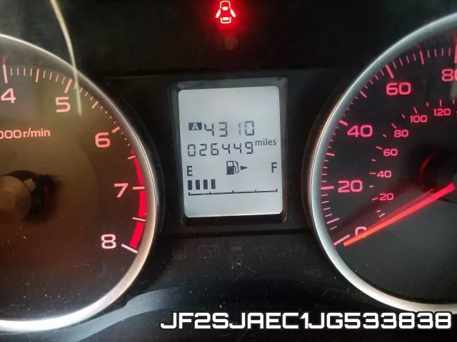 JF2SJAEC1JG533838 фото 9