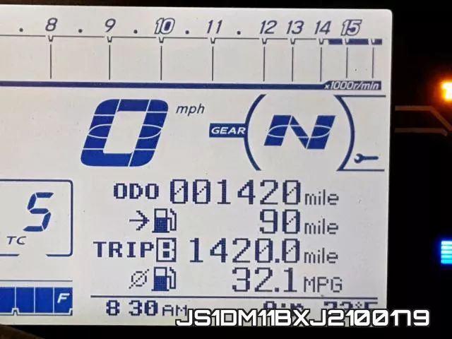 JS1DM11BXJ2100179 фото 9