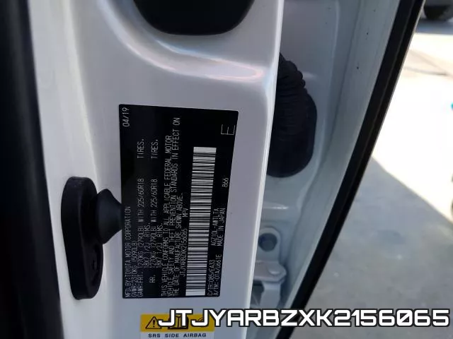JTJYARBZXK2156065 фото 2