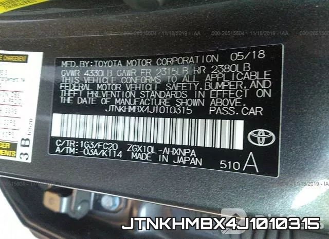 JTNKHMBX4J1010315 фото 10