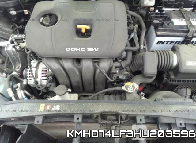 KMHD74LF3HU203596 фото 2