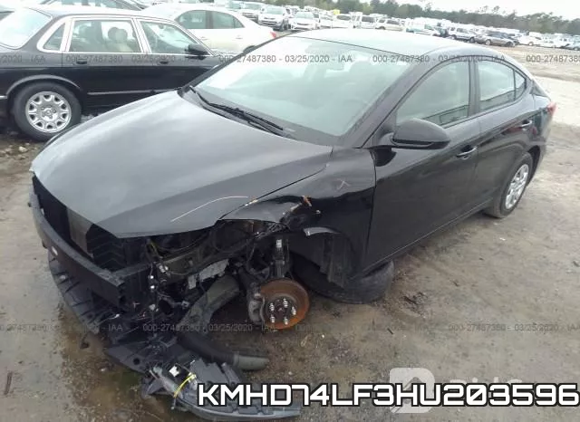 KMHD74LF3HU203596 фото 3