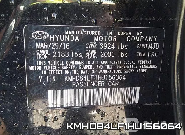 KMHD84LF1HU156064 фото 10
