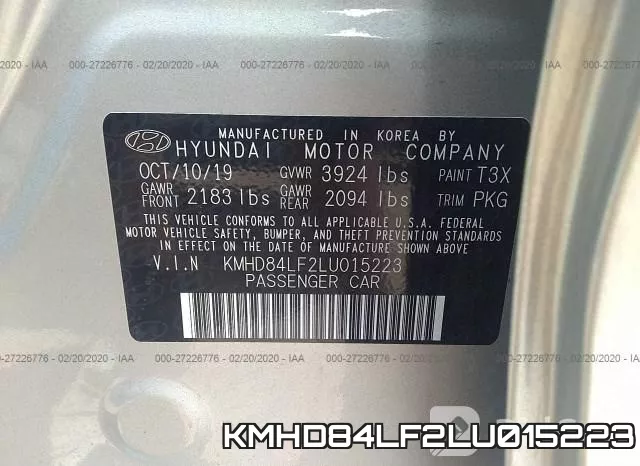 KMHD84LF2LU015223 фото 10