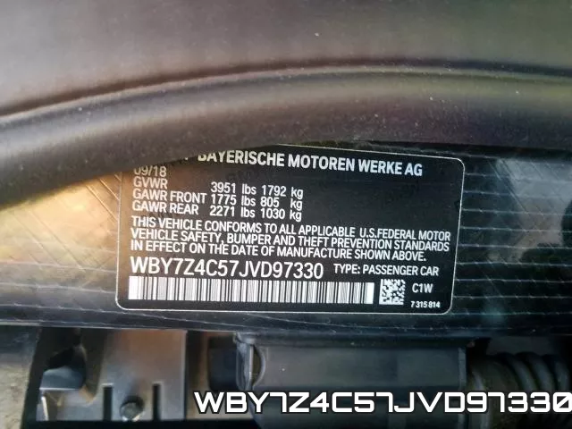 WBY7Z4C57JVD97330 фото 2